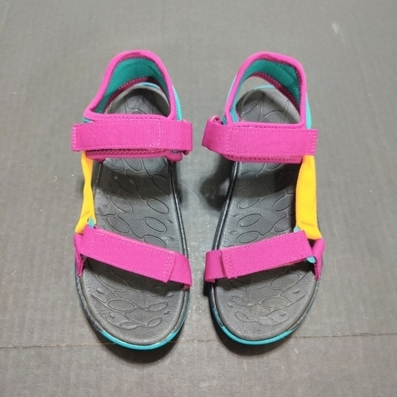 Merrell Kahuna Web Unisex Sandals in Berry/Multi Size 6 - Picture 2 of 6